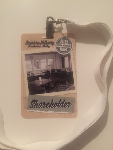 2013 Berkshire Hathaway Annual Shareholders Meeting Credential Ticket Buffett