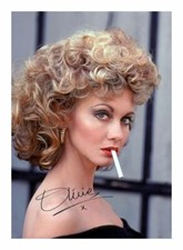 OLIVIA NEWTON JOHN - GREASE AUTOGRAPH SIGNED PP PHOTO POSTER
