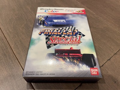 Final Lap Special GT & Formula Machine WonderSwan Color Boxed 