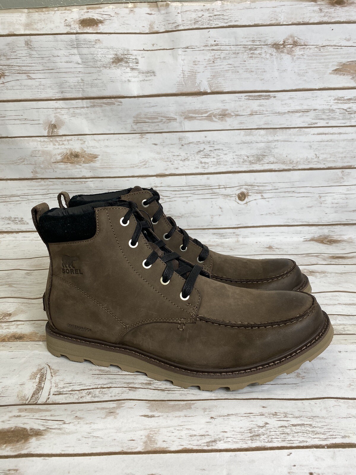 sorel madson moc toe boot