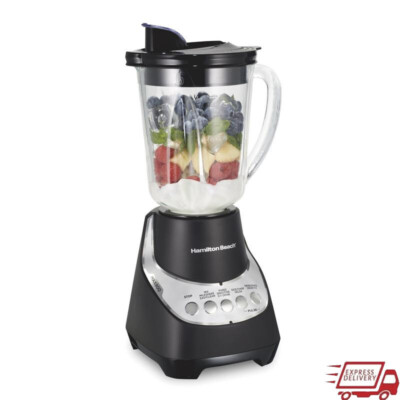 12 Functions Wave Action Quiet Blender Ice Crushing 800W Stainless Steel Blades