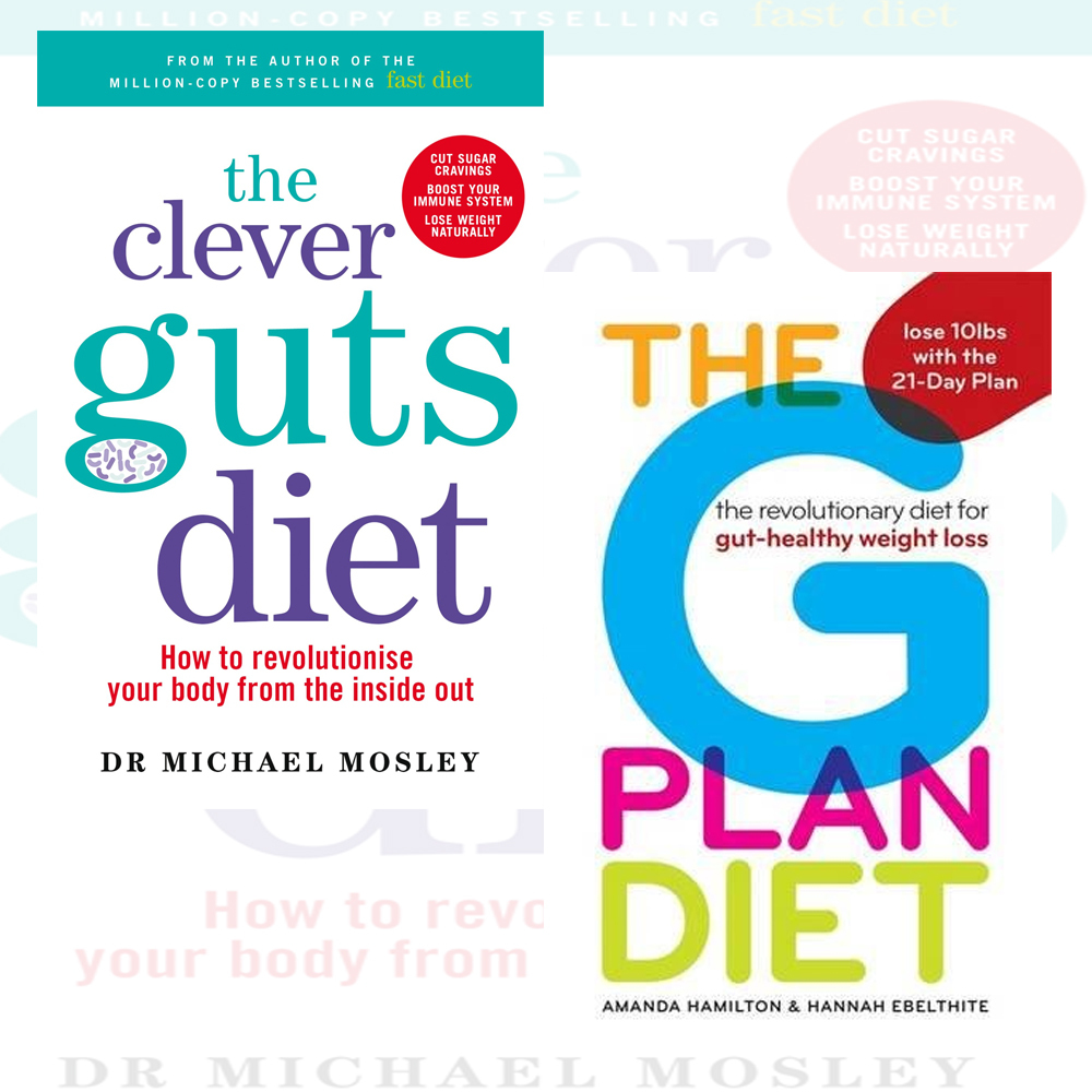 Clever Guts Diet,The G Plan Diet Collection 2 Books Set New Paperback