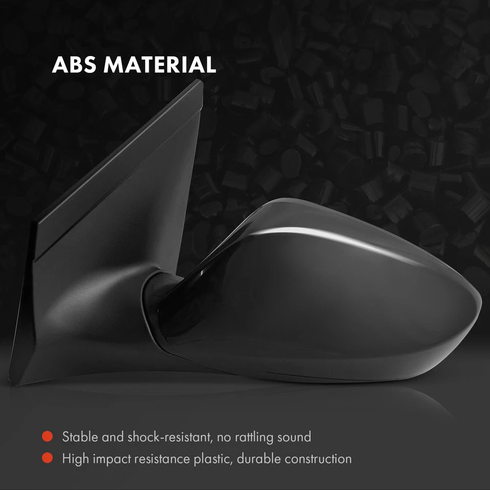 Espejo retrovisor eléctrico térmico negro conductor izquierdo para Hyundai Elantra GT 2013 2014-2017 Foto 3 de 4