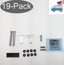 19-Pack: Assorted Industrial Hardware Mounting Installation Screws Springs Kit