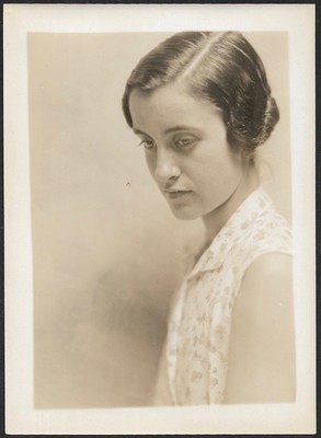 Demure Jazz Baby Slicked Hair 1920s Charles Sheldon Ladies