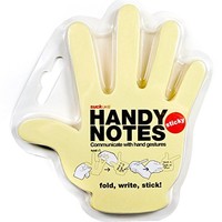 Suck Uk Handy Notes - Hand Shaped Sticky Notes, New, Free Shipping Suck Uk Handy Notes - Hand Shaped Sticky Notes, New, Free Shipping
