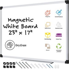 AGCAN Dry Erase White Board Large Marker Board Magnetic Whiteboard for Wall