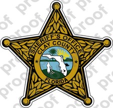 STICKER CIVIL SHERIFF CLAY COUNTY