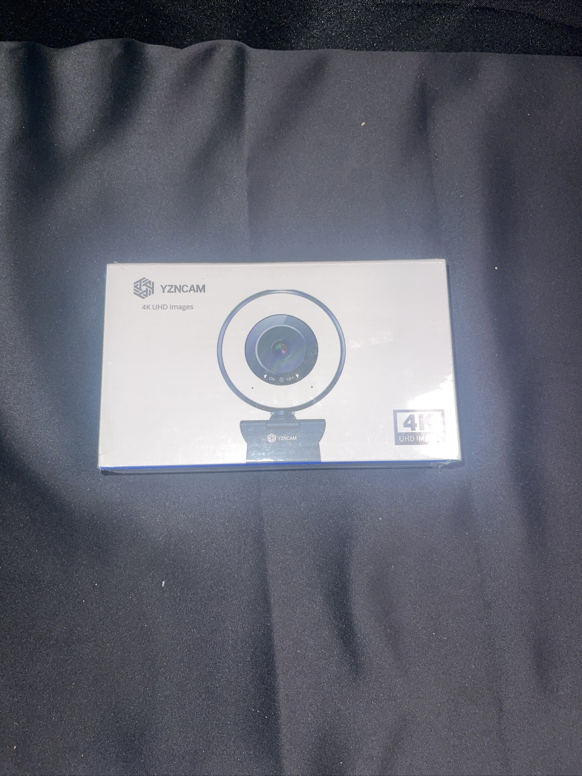 Webcam YZNCAM 4k Ultra HD Images Video Camera Video Calls 2 Microphones Sealed-image