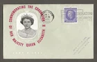 Canada first day cover  330, 1953 coronation [ 524