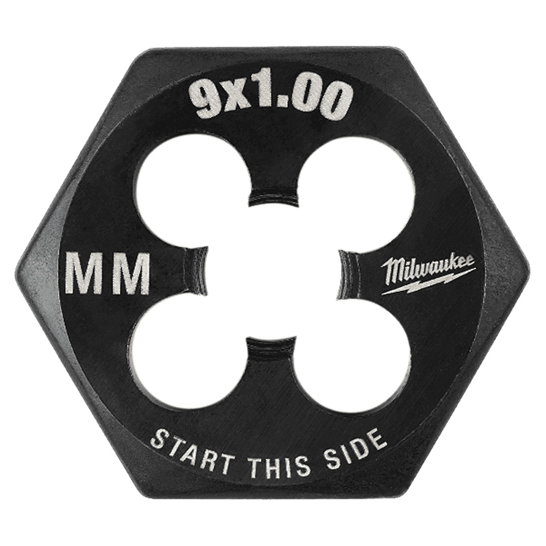 Milwaukee 49-57-5349 M9-1 mm Metric 1" Hex Threading Die