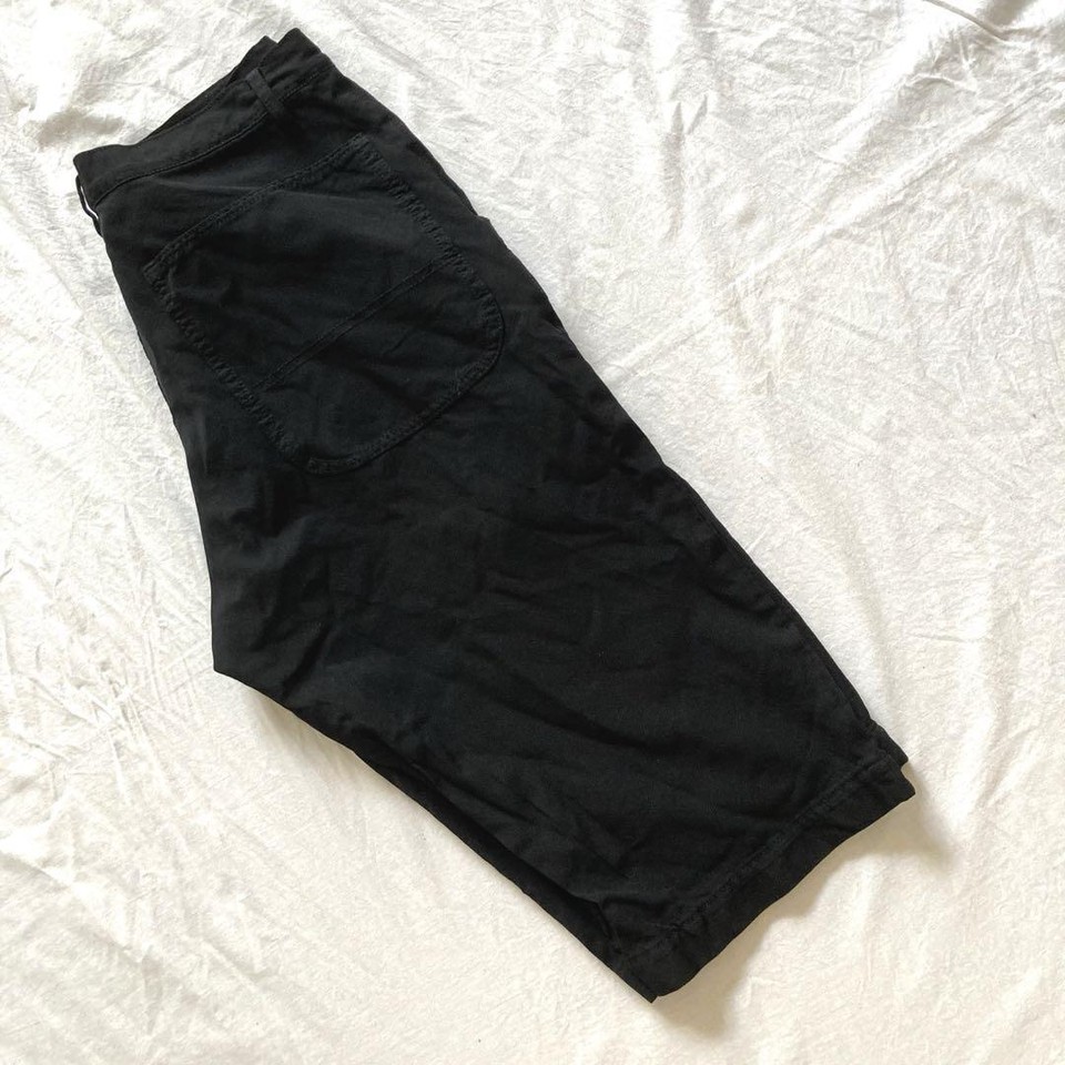 Rare Comme Des Garcons Homme Plus Shorts Knee Length Made In Japan Dyed