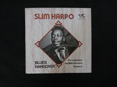 Slim Harpo LP Blues Hangover (UK 1976 Mono Flyright FLYLP520) PLAY TESTED NM/EX+