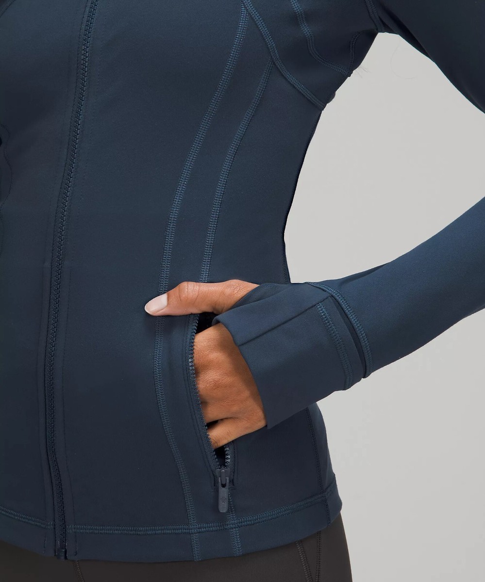 lululemon // Define ジャケット 6号 M ネイビー NEW Women Lululemon Define Jacket Mesh Vent Luon Mineral