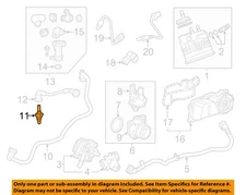 GM OEM 19-24 Blazer Emission System Emission Components-Pcv Valve 12721691