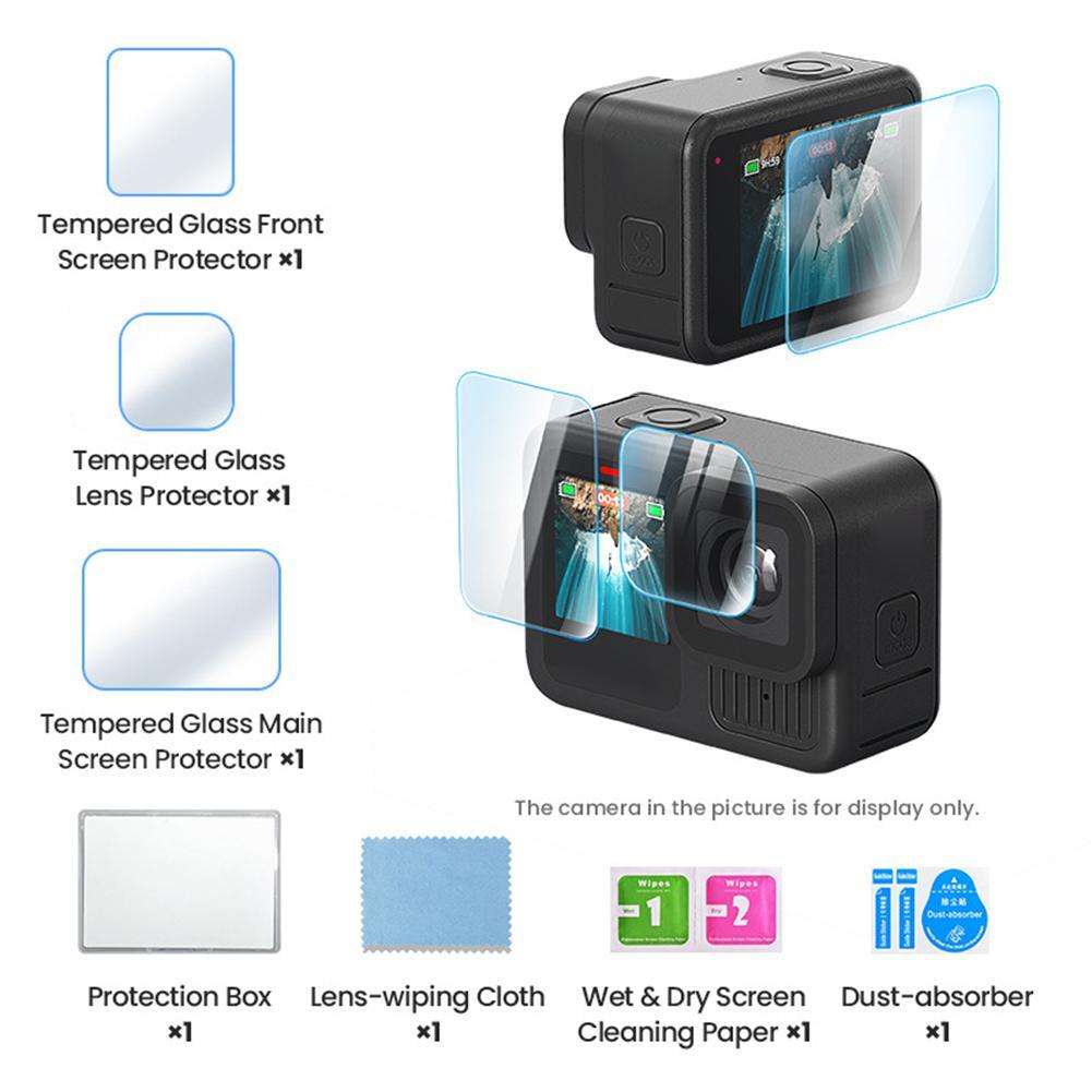 GoPro 13 Action Camera Silicone Protective Case with Lens Cover-image