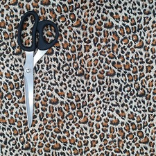 Animal Cow Leopard Zebra Polycotton Fabric Craft Dress Costume Quilting Material