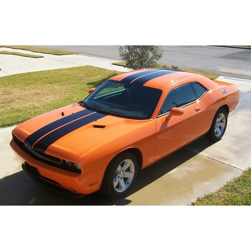 10" VINYL RALLY STRIPES RACING STRIPE + BONUS For DODGE CHALLENGER - Foto 2 di 7