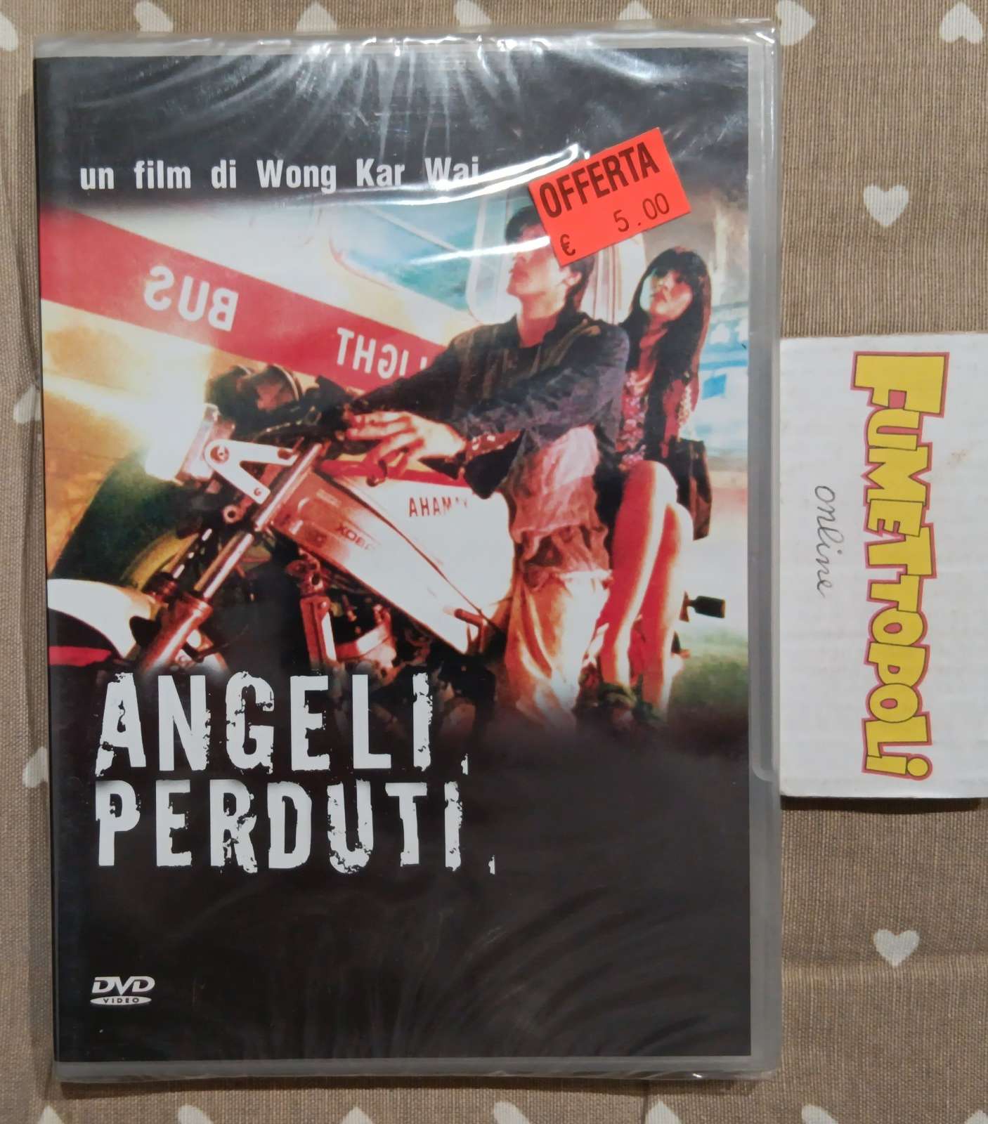 ANGELI PERDUTI di Wong Kar Wai DVD BIM 01 sigillato raro NUOVO SC67