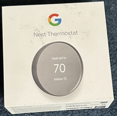 Google Nest Smart Thermostat - Charcoal