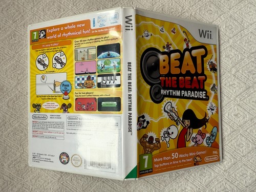 Beat the Beat Rhythm Paradise Nintendo Wii - UK PAL VGC with Natural Disc - Picture 6 of 10
