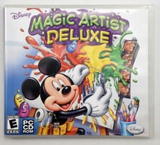 Disney's Magic Artist Deluxe - Great Software noises - Studio jewel case PC 