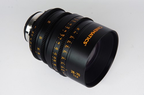 cine angenieux 28-70mm f2.6 arri pl mount length fixed re housing 95mm diameter - Picture 5 of 9