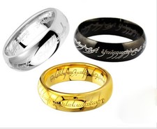 Lord of the Rings Stainless steel The One Ring Jewelry Collection Best Gift