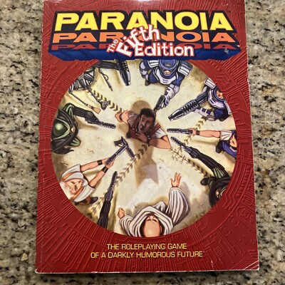 Paranoia ''fifth'' edition (1995, West End Games 12600) RPG excellent condition