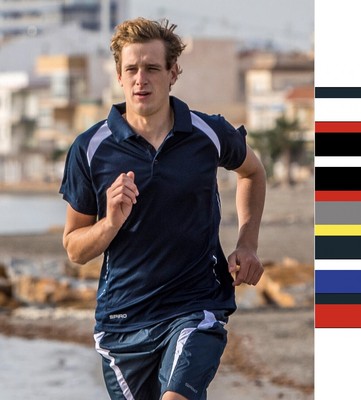 Result Herren Sport Poloshirt Fitness S-4XL Spiro Team Spirit S177M NEU