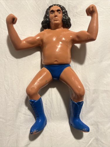 Vintage 1984Andre the Giant Long Hair  WWF LJN Tit...