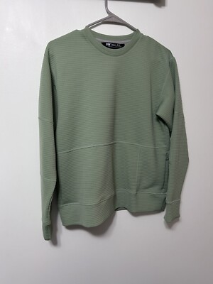 Helly Hansen Women's Evolved Air Crewneck Midlayer S/P small petite 49492 Jade