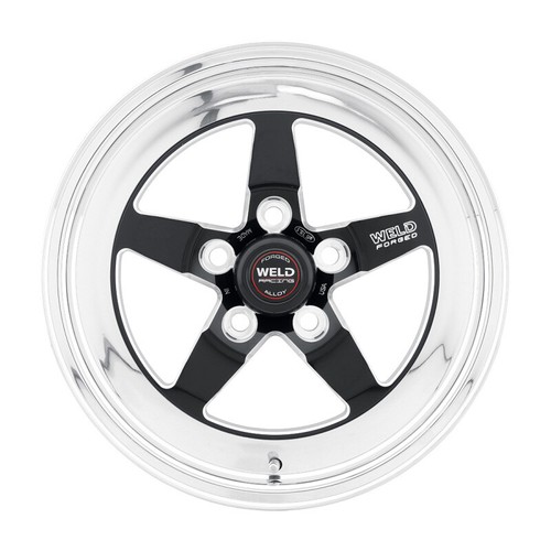 Weld S71 15x10 / 5x4.5 BP / 7.5in. BS Black Wheel (Medium Pad) - Non-Beadlock - Picture 4 of 10