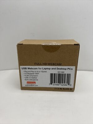 DIAMOND MULTIMEDIA WC1080 DIAMOND USB 1080P WEBCAM
