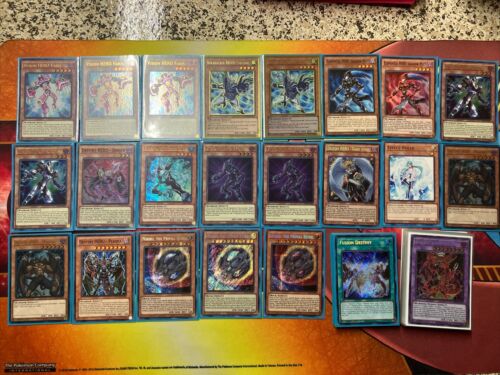 Yugioh Complete Elemental Hero Deck & Extra Deck 55 Cards  - Picture 1 of 24