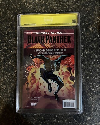 SIGNED* Marvel Action: Spider-Man #1 CBCS 9.4 Kevin Eastman Marvel