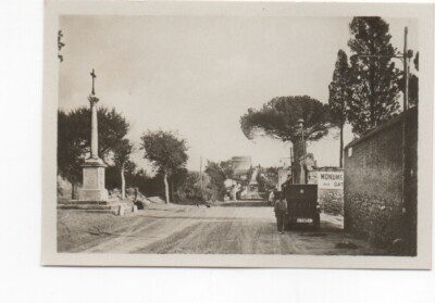 Original Photograph   1932 - Via Appia Antica Tombe diverse - Roma Italy