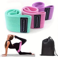 Fabric Resistance Hip Booty Bands Glute Thigh Elastic Workout Squat Circle Stre