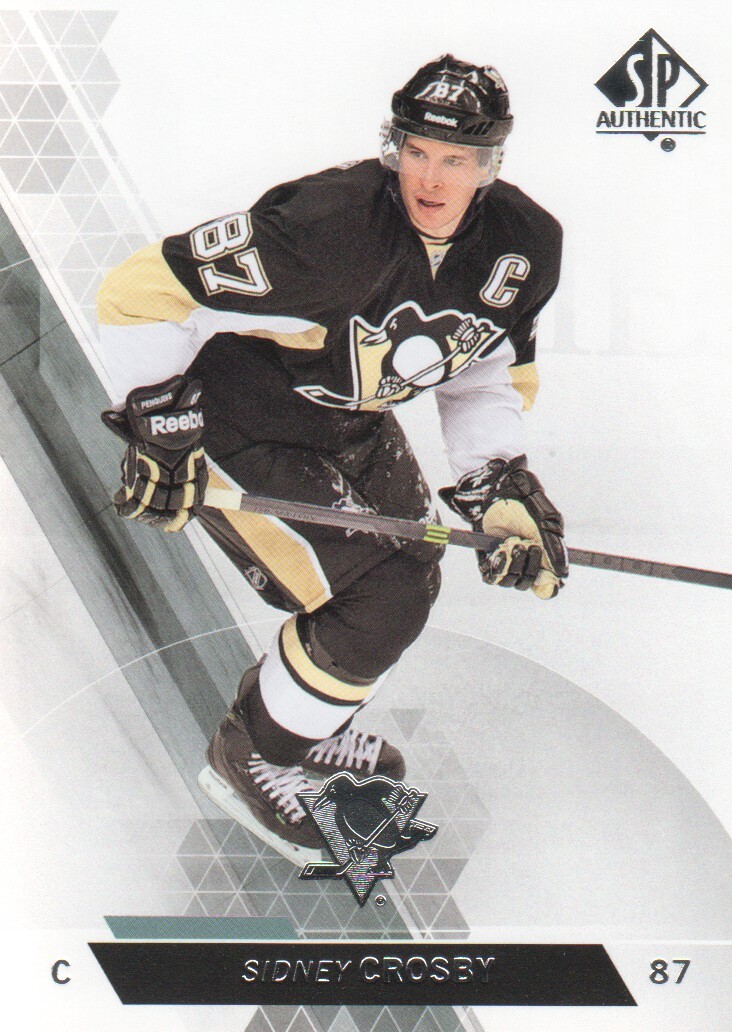 2013-14 SP Authentic #48 Sidney Crosby - HKY