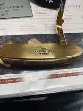 Scotty Cameron Gold Plated 1999 Canadian  Open Putter   Hal Sutton Winner