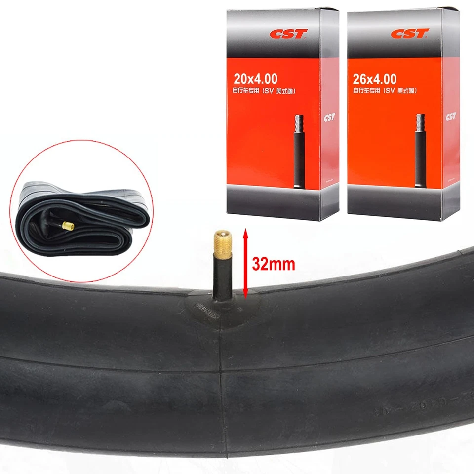 2 Pack 20x4.0 24x4.0 26x4.0 Inch Fat Bike Tires Replacement Set – Heavy Duty ... - Image 3 of 4