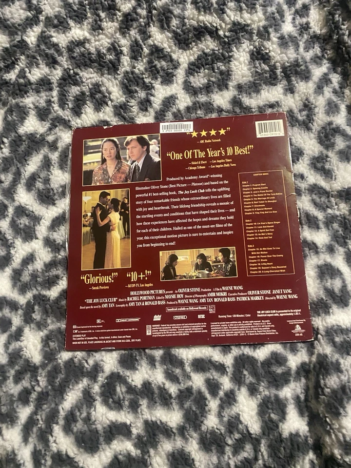 The Joy Luck Club Laserdisc - Image 3 of 3