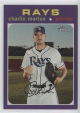 2020 Topps Heritage Hot Box Chrome Purple Refractor Charlie Morton #THC-498 0ed