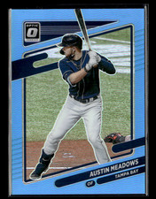 Austin Meadows 2021 Optic Light Blue Prizm 1/50 #140