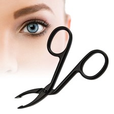 Eyebrow Tweezers Scissor Handle Straight Tip Scissor Shaped Eyebrows Tweez