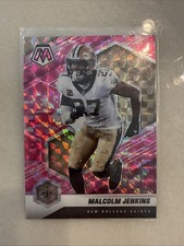 2021 Panini Mosaic #148 MALCOLM JENKINS New Orleans Saints PINK CAMO PRIZM SP