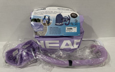 HEAD Adventure Combo Adult Snorkeling Set Towel Backpack Mask Snorkel Purple
