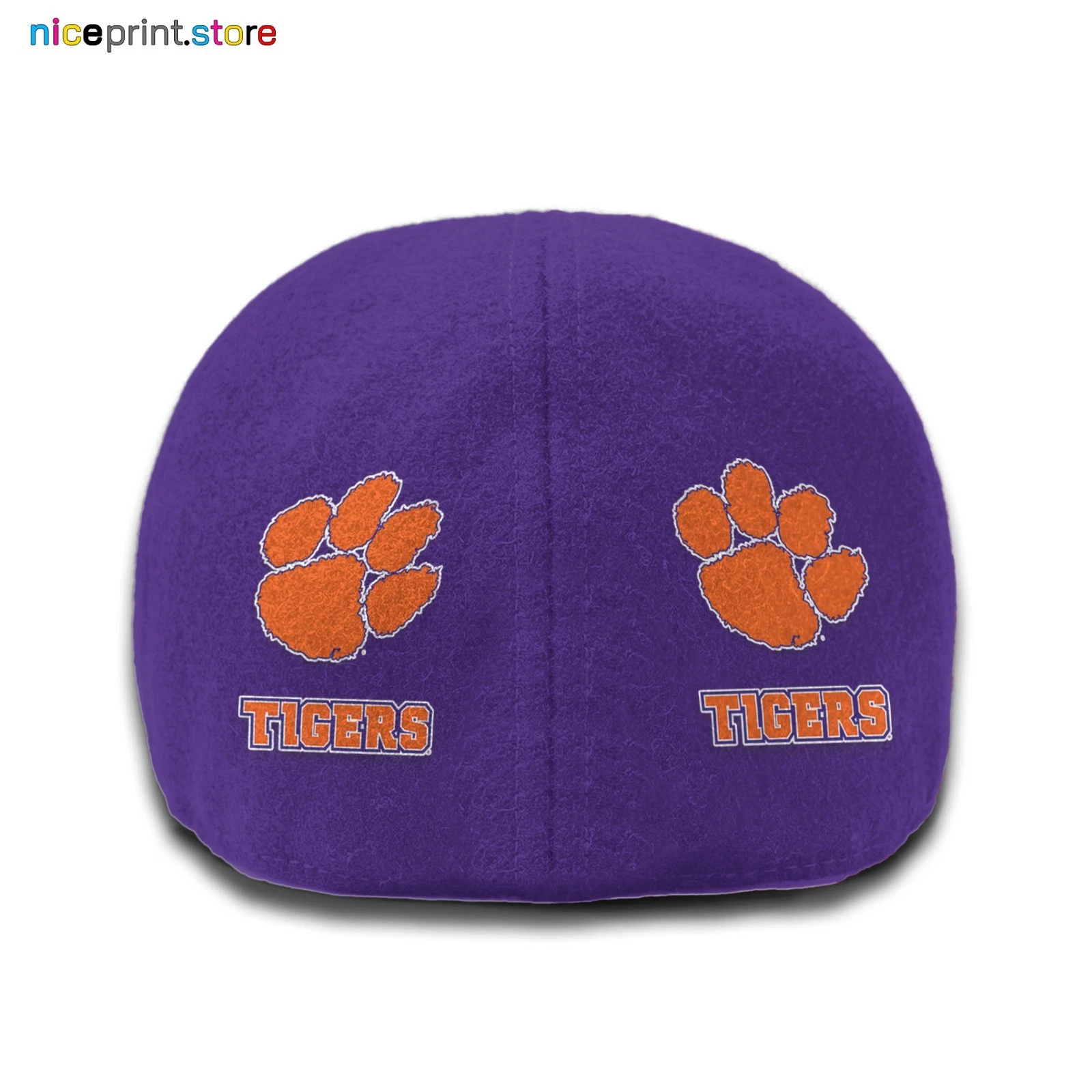 Clemson Team Tigers Ivy Cap 6pannel Hat NCAA Golf Cap NCAA Flat Cap Driver