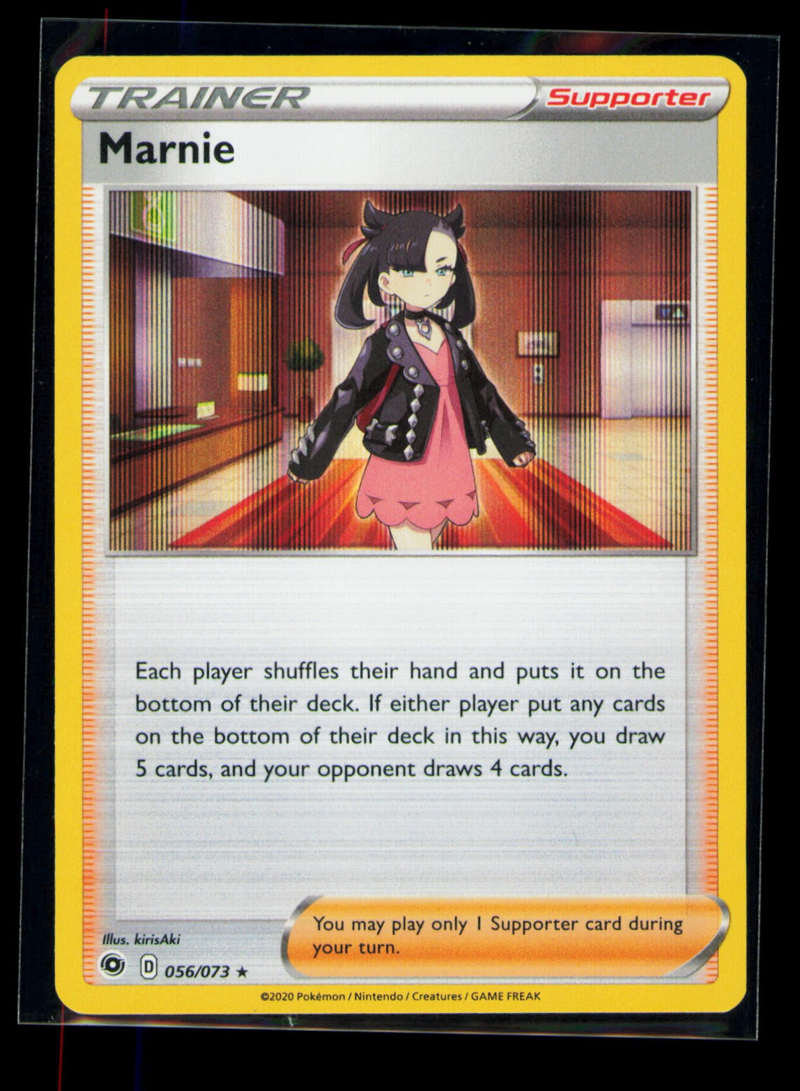 Marnie Holo Holo Rare Champion's Path 56/73 NM
