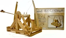 STEM Kits – Leonardo Da Vinci Catapult Kit | Trebuchet Science Kits for Kids Age